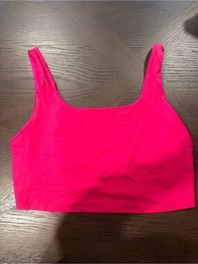Fabletics Hot Pink Crop Top